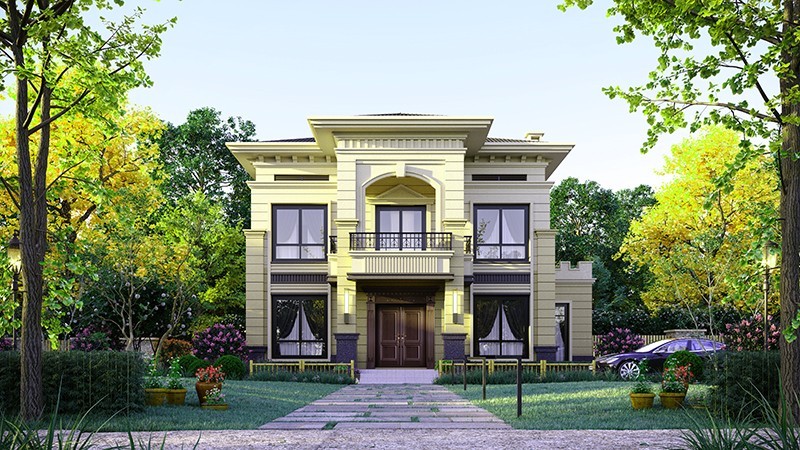 石景山中式合院住宅，开放庭院与邻里乡亲更亲近